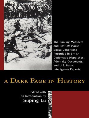 cover image of A Dark Page in History